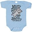 Big Bang Theory Soft Kitty Blue Onesie